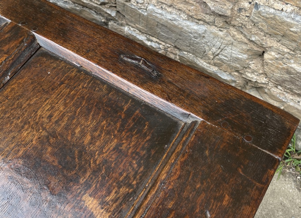 18th Century Panelled Oak Coffer View IV