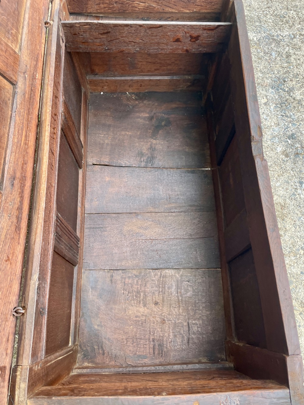 18th Century Panelled Oak Coffer View VIII
