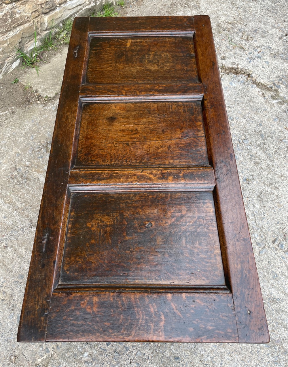 18th Century Panelled Oak Coffer View XXIX