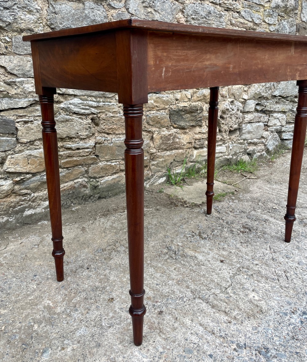 Late Georgian Mahogany Side Table View XVIII