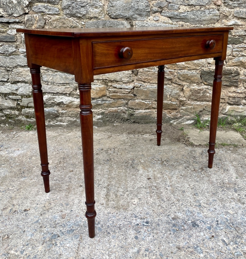 Late Georgian Mahogany Side Table View XX