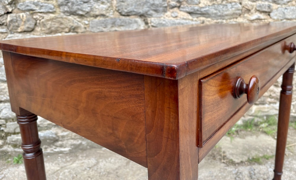 Late Georgian Mahogany Side Table View XXI