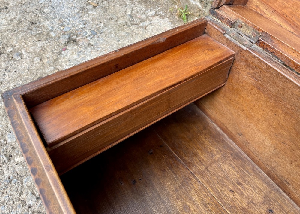 Antique Camphor Military Campaign Trunk View VII