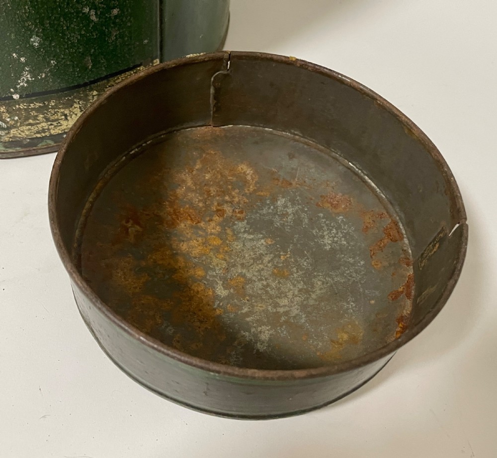 Large Antique Toleware Tea Canister View XIV