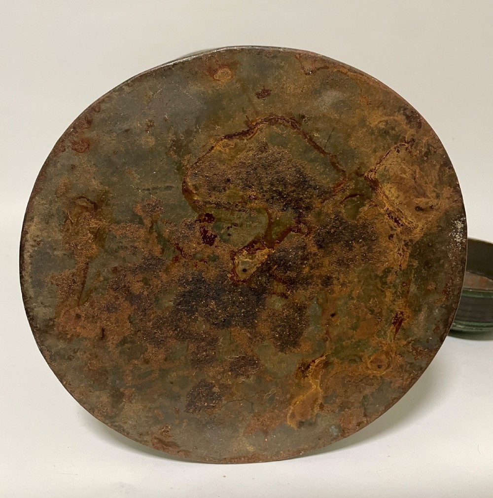 Large Antique Toleware Tea Canister View XV