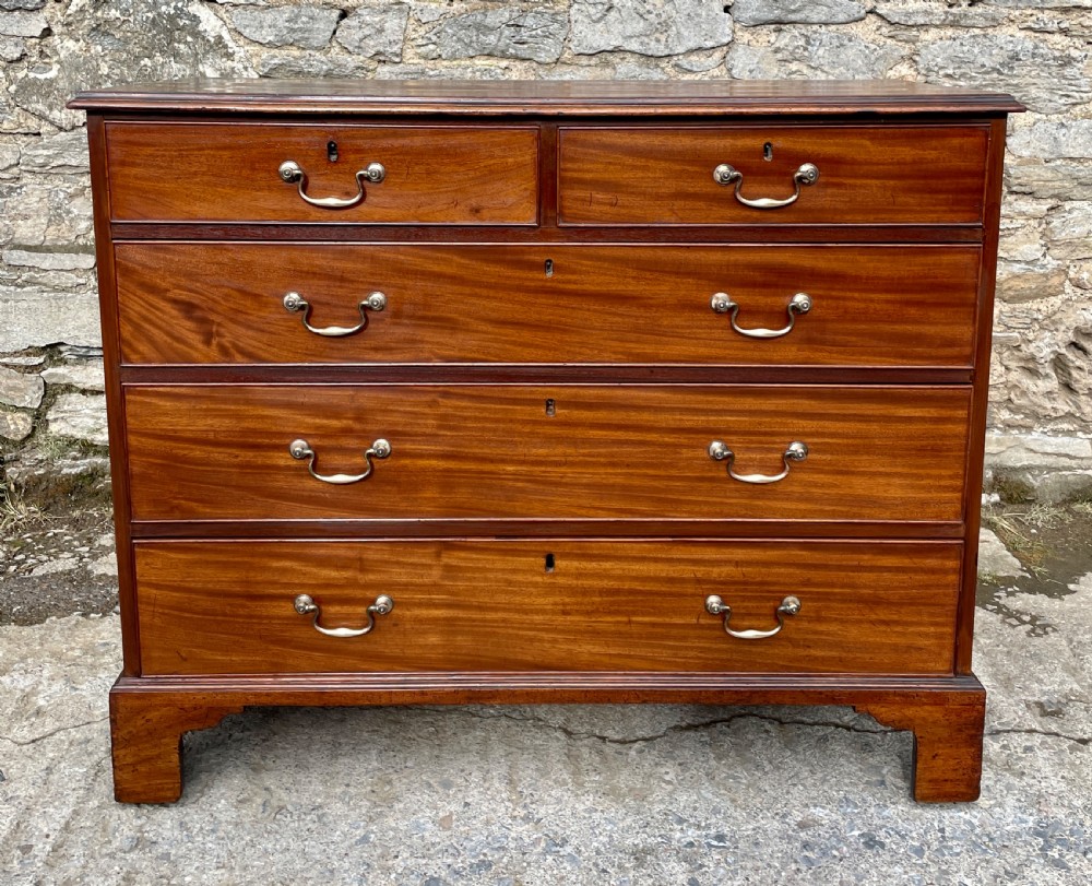 Large Georgian Mahogany Chest of Drawers View II