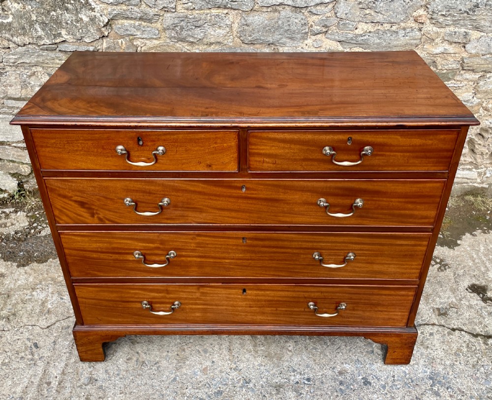 Large Georgian Mahogany Chest of Drawers View III