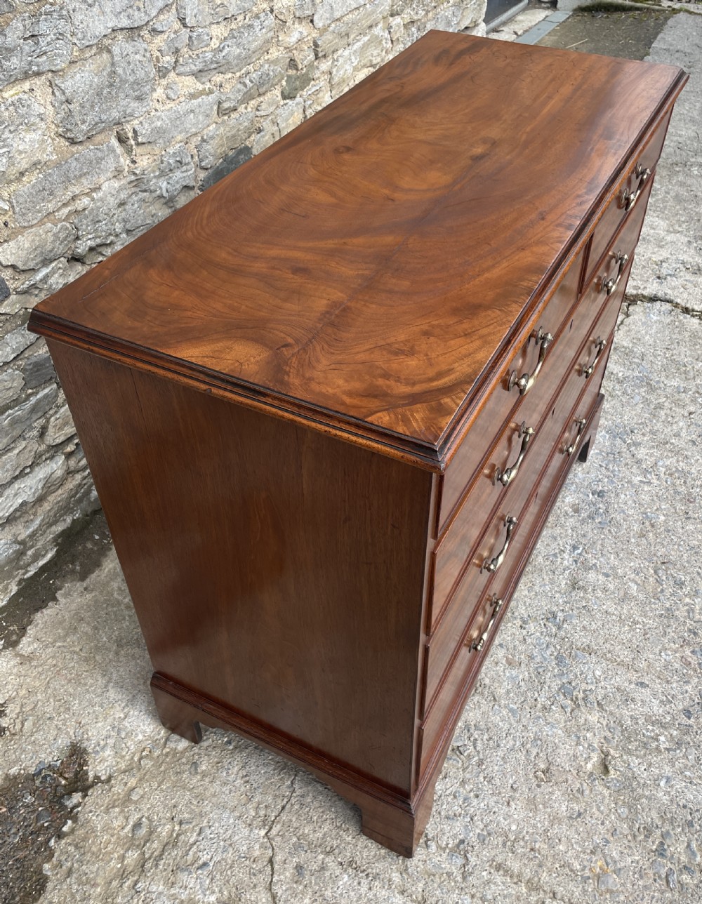 Large Georgian Mahogany Chest of Drawers View VII