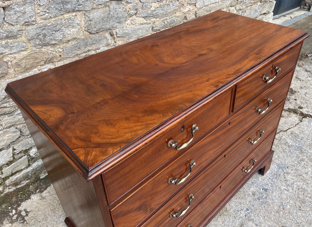 Large Georgian Mahogany Chest of Drawers View XI