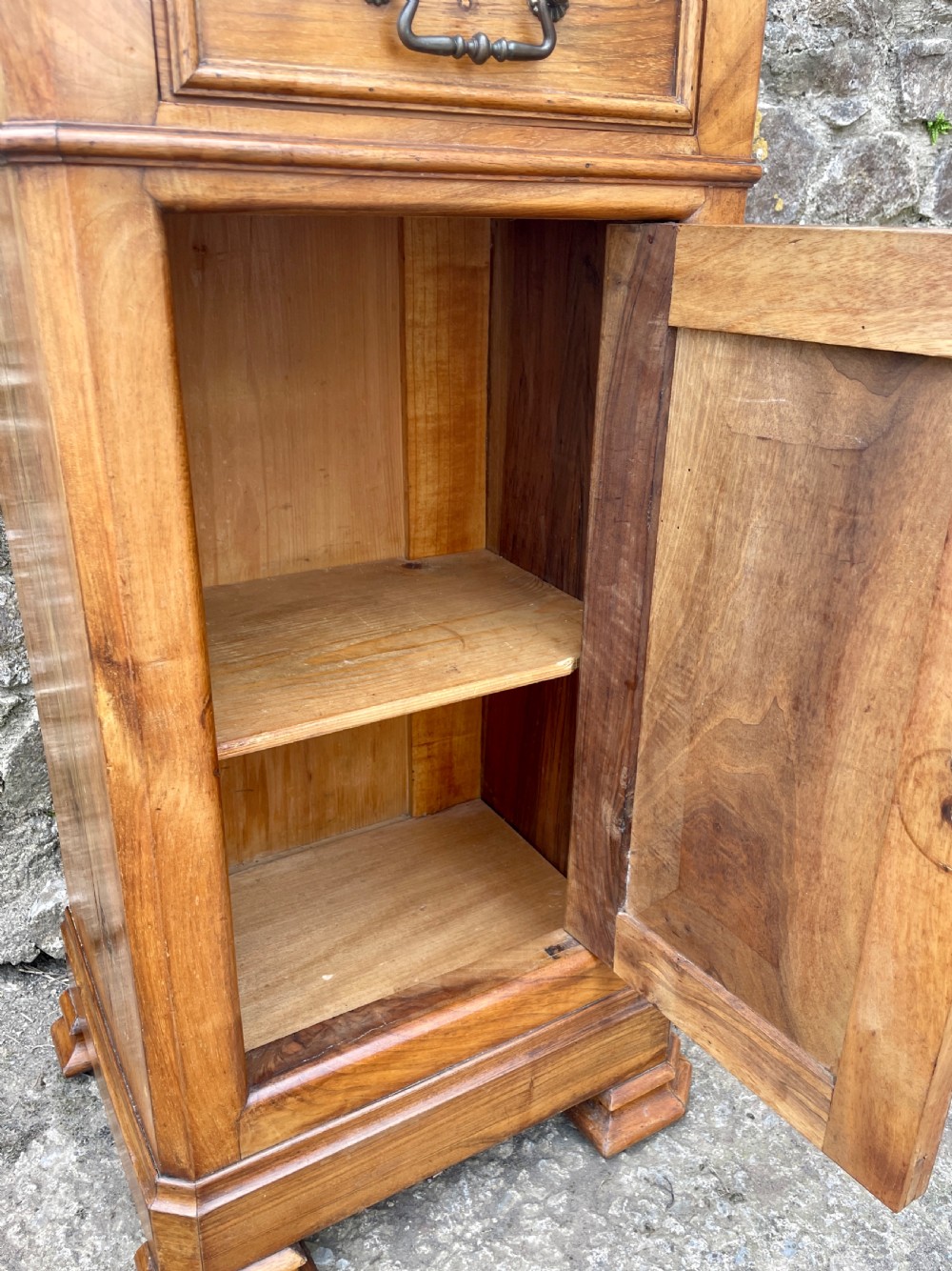 Antique French Marble Topped Pot Cupboard View VI