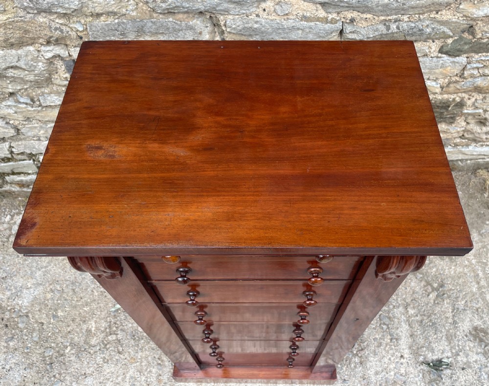 Victorian Mahogany Wellington Chest View XIII
