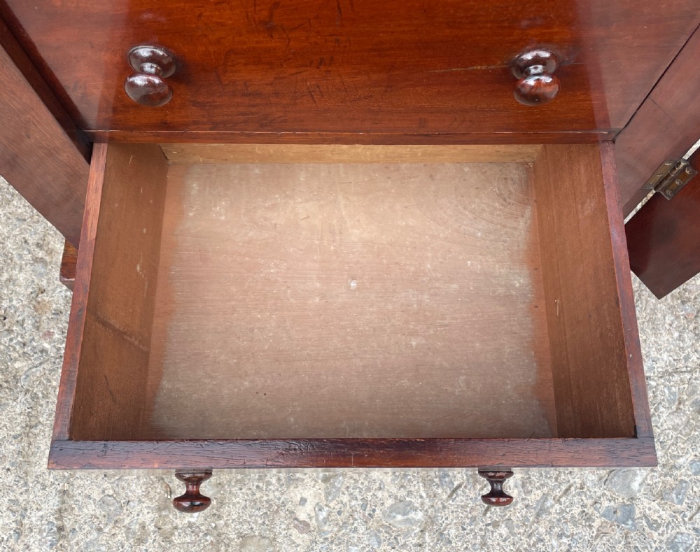Victorian Mahogany Wellington Chest View XV