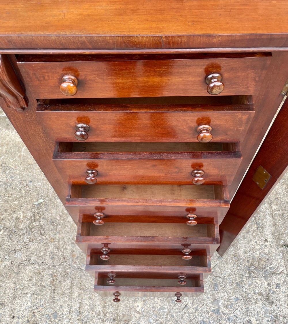 Victorian Mahogany Wellington Chest View XVII