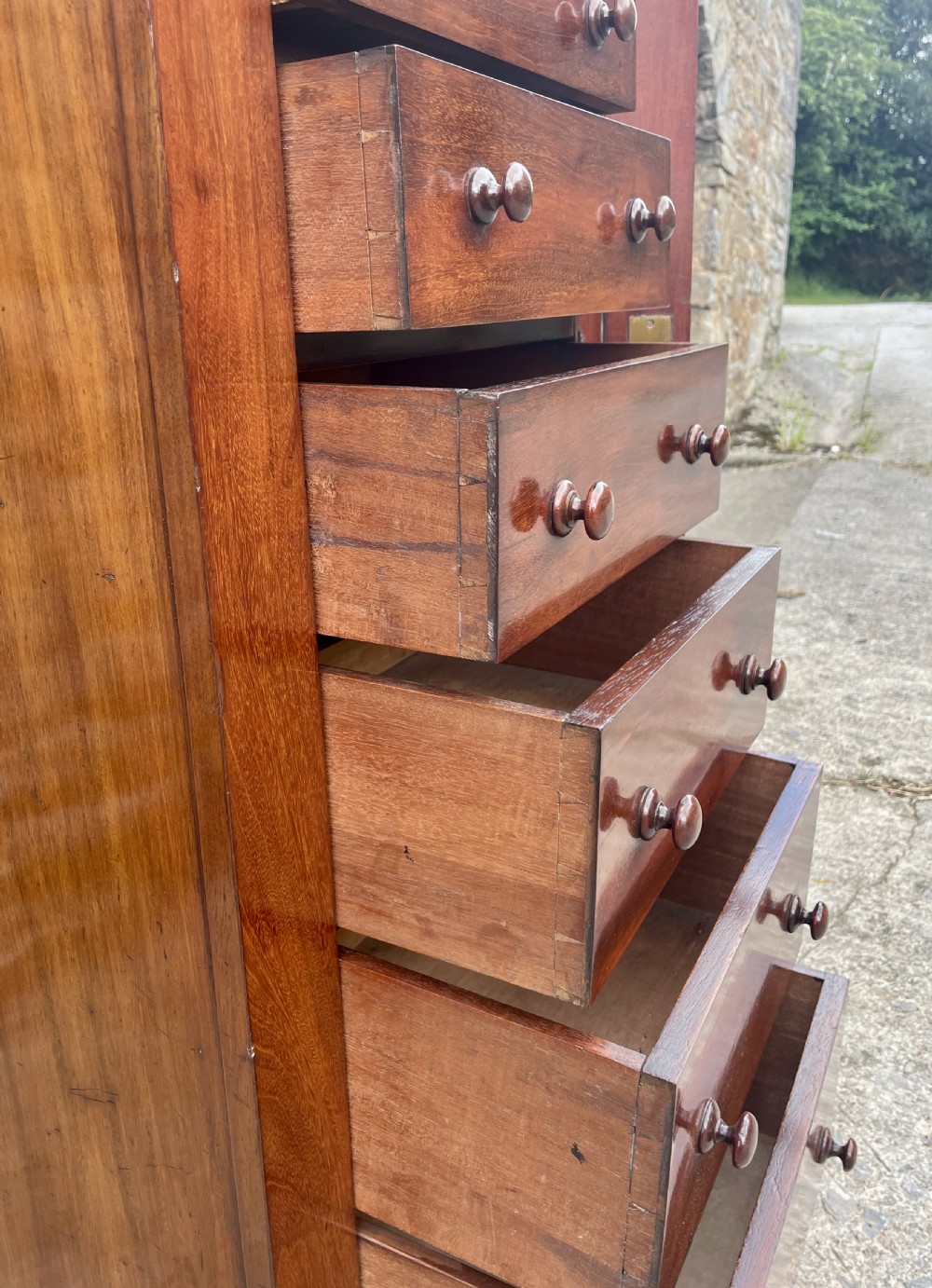 Victorian Mahogany Wellington Chest View XVIII
