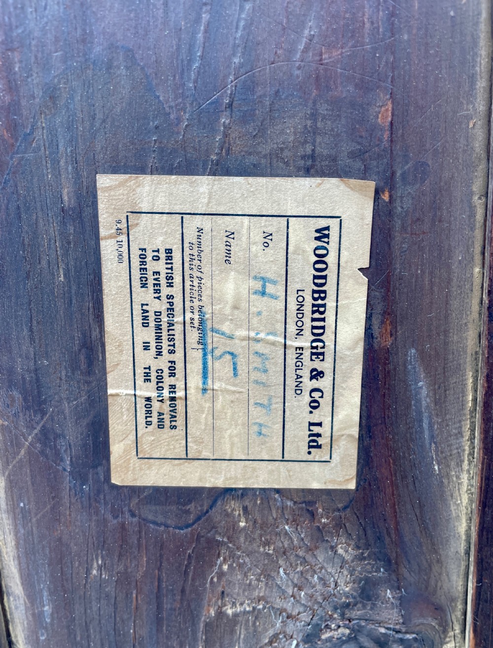 Victorian Mahogany Wellington Chest View XXII