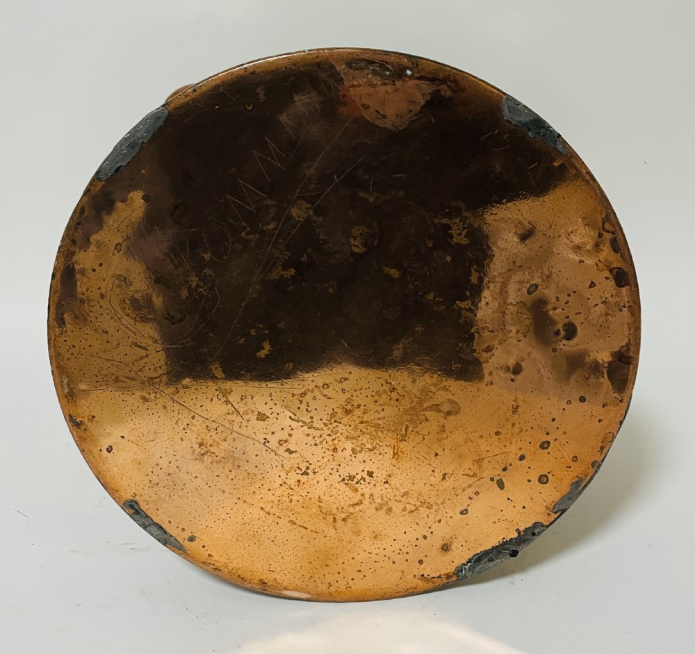 Antique Copper Milk Pail View X