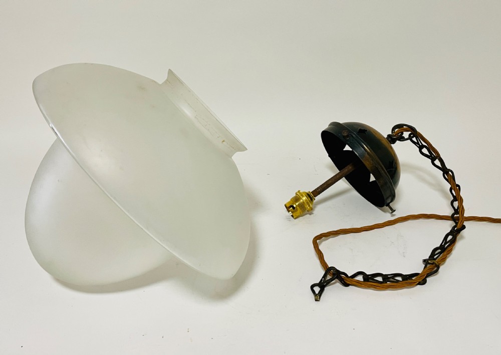 Antique Glass Pendant With Copper Gallery View VIII