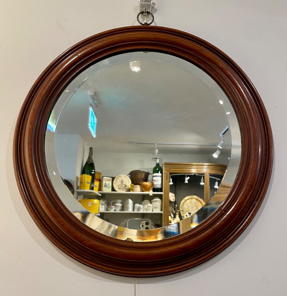 Victorian Mahogany Framed Mirror by Drew & Cadman View VII