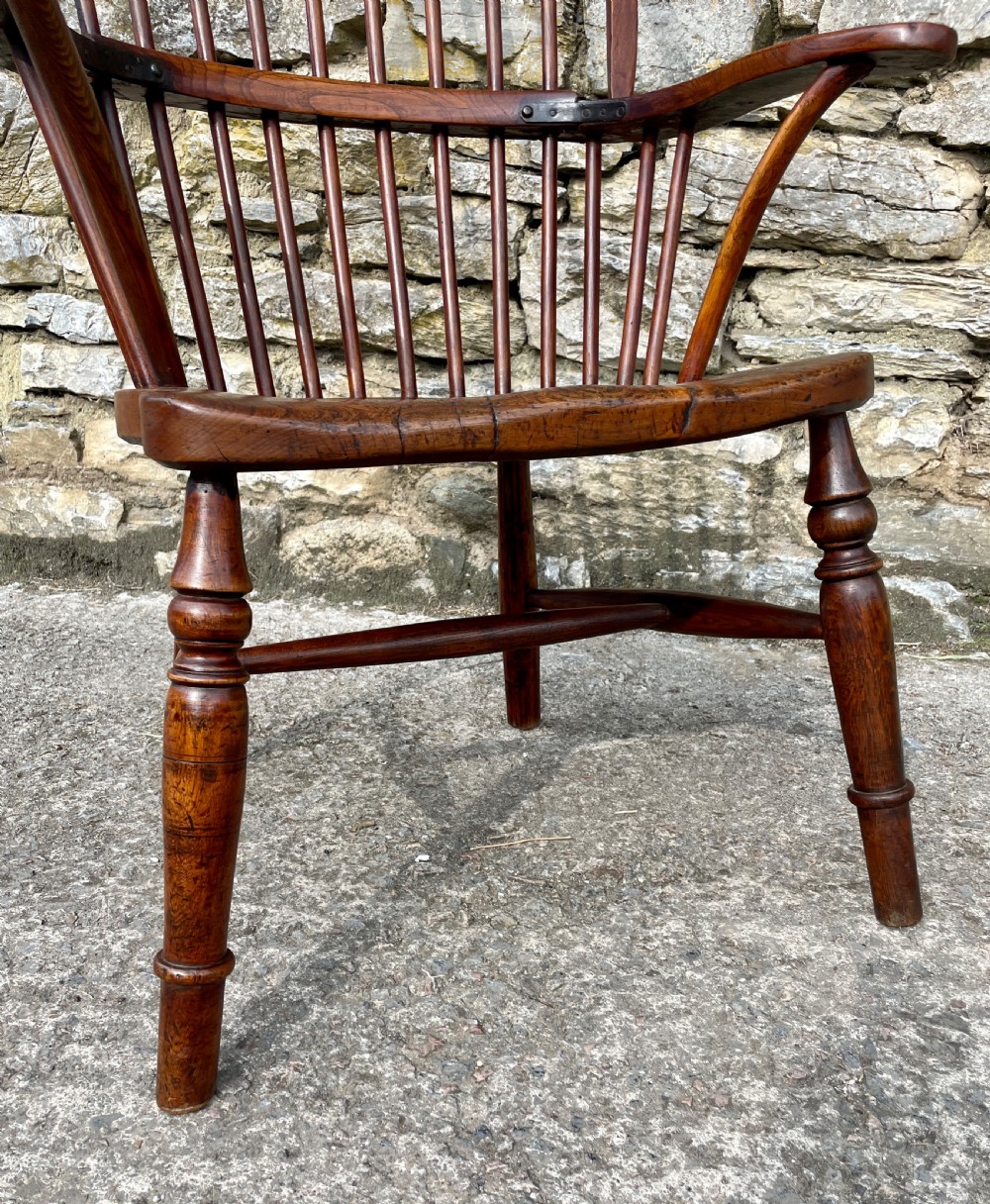 Antique Westcountry Stick Back Windsor Chair View XV