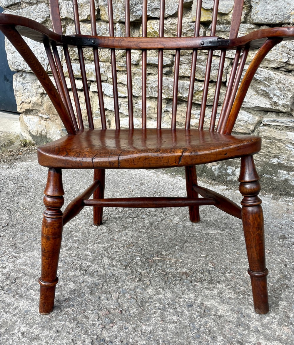 Antique Westcountry Stick Back Windsor Chair View XVI