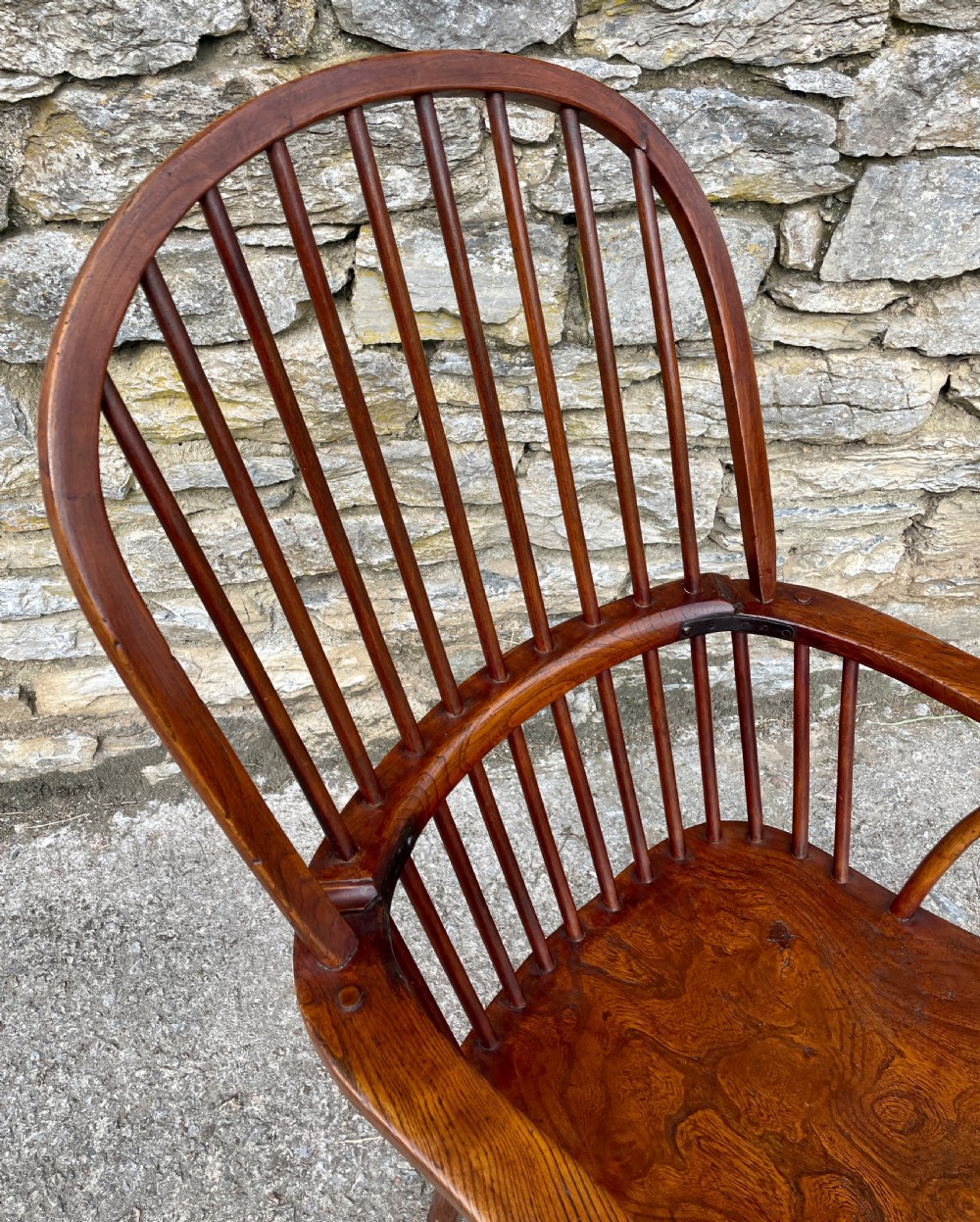 Antique Westcountry Stick Back Windsor Chair View XIX