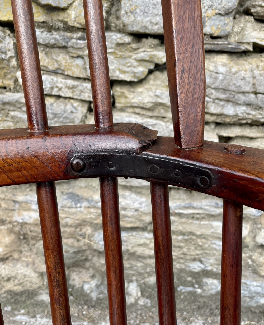 Antique Westcountry Stick Back Windsor Chair View XXI