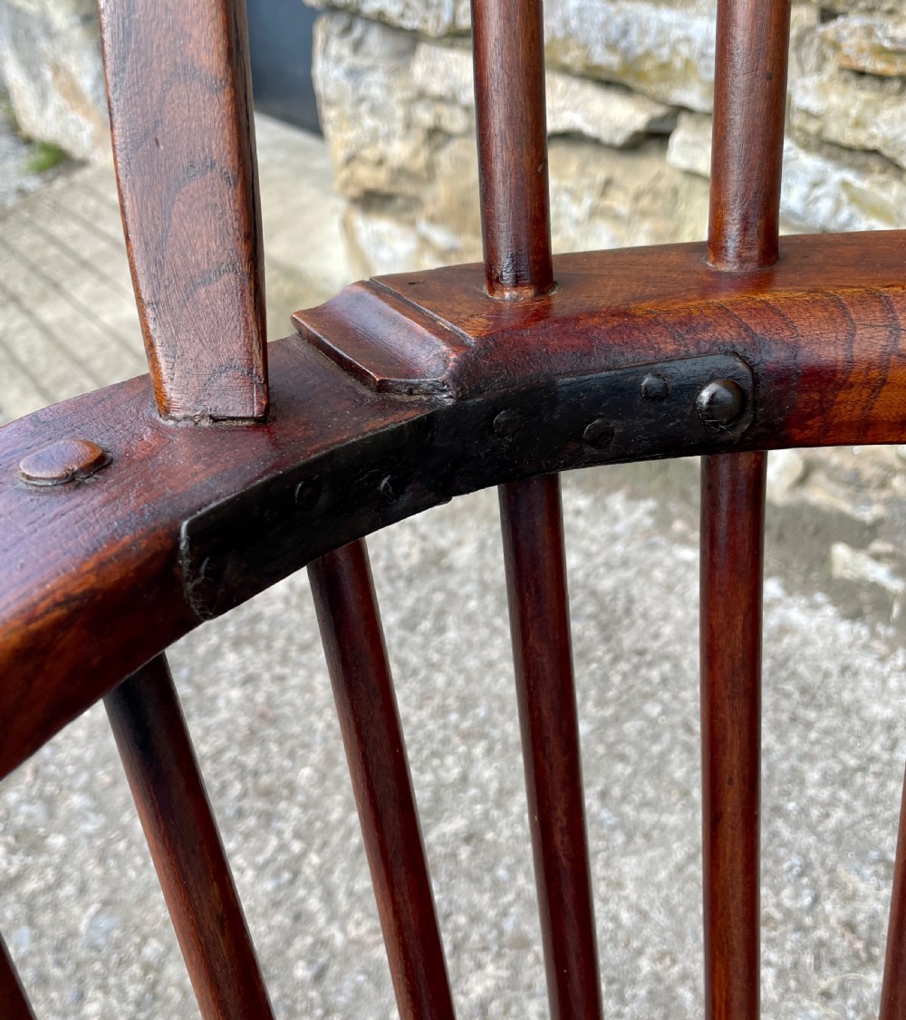 Antique Westcountry Stick Back Windsor Chair View XXII