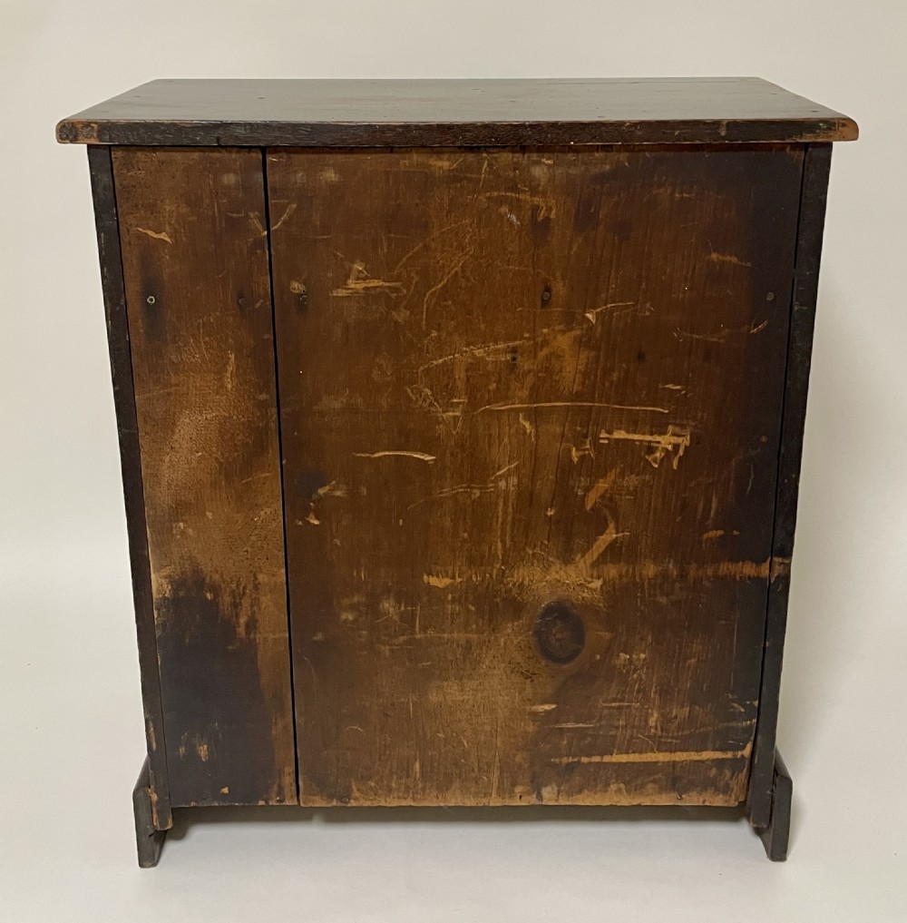Victorian Mahogany Apprentice Chest of Drawers View VIII