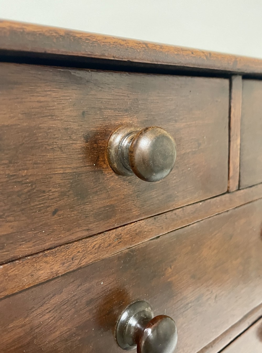 Victorian Mahogany Apprentice Chest of Drawers View XII