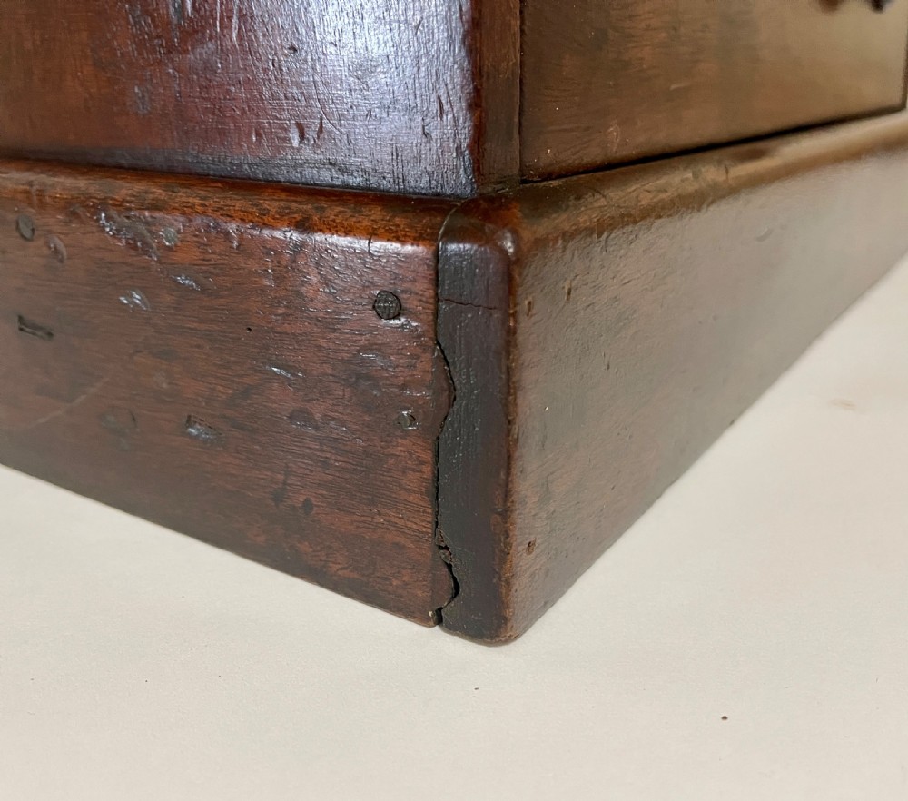 Victorian Mahogany Apprentice Chest of Drawers View XIII