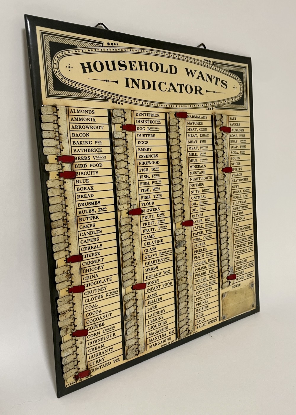 Antique Household Indicator View III