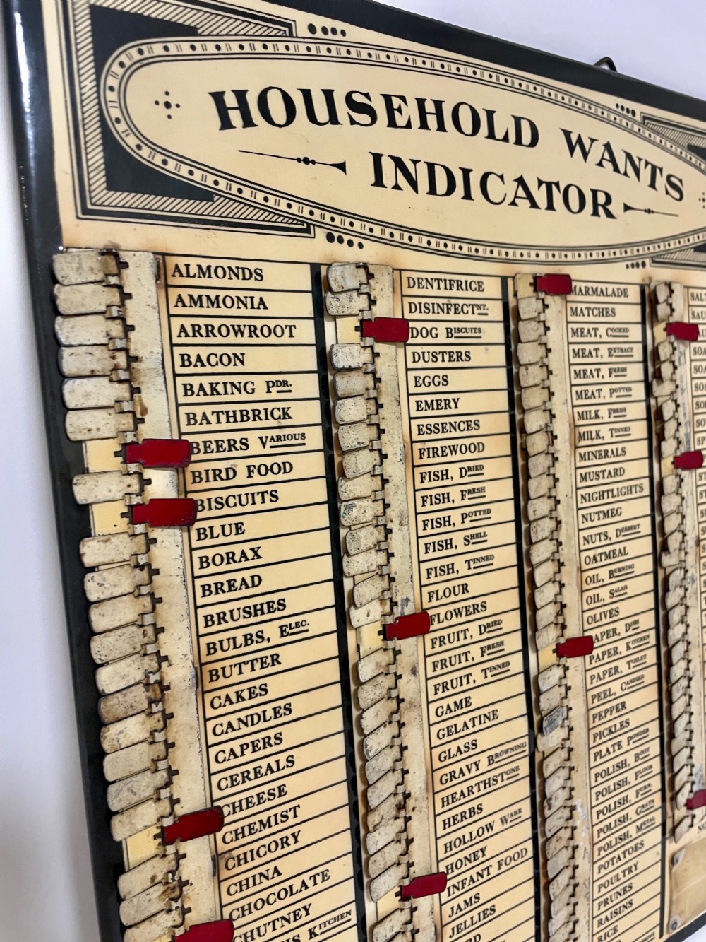Antique Household Indicator View VIII