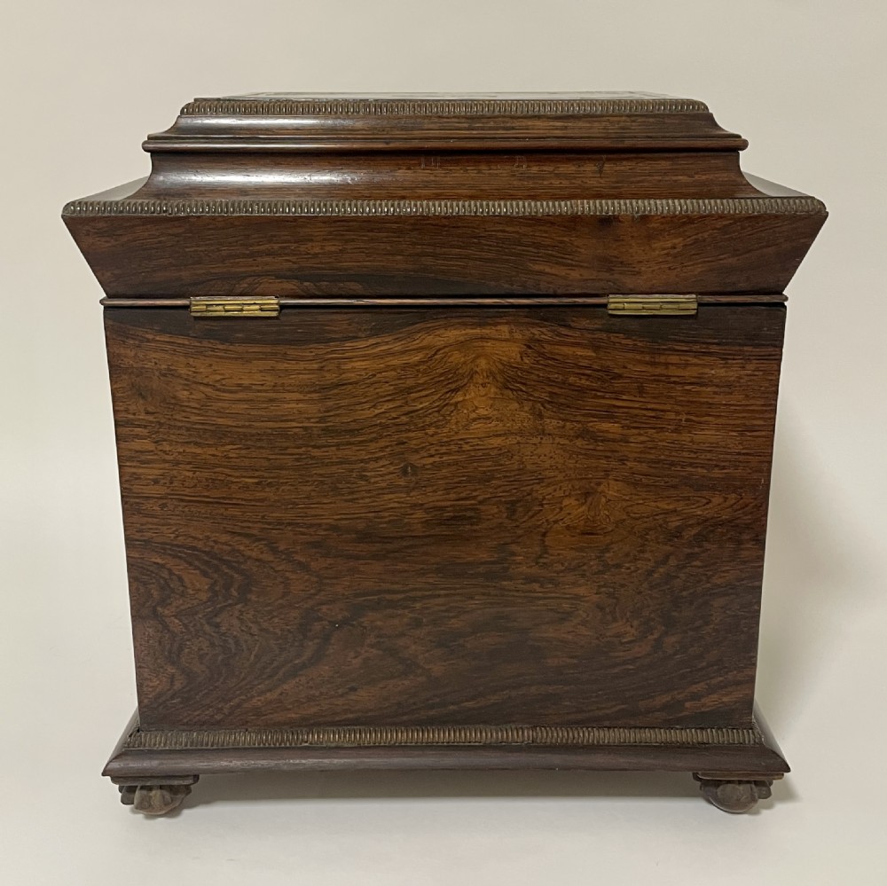 William IV Rosewood Pagoda Table Cabinet View VII