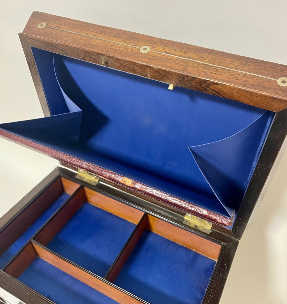 William IV Rosewood Pagoda Table Cabinet View XVIII