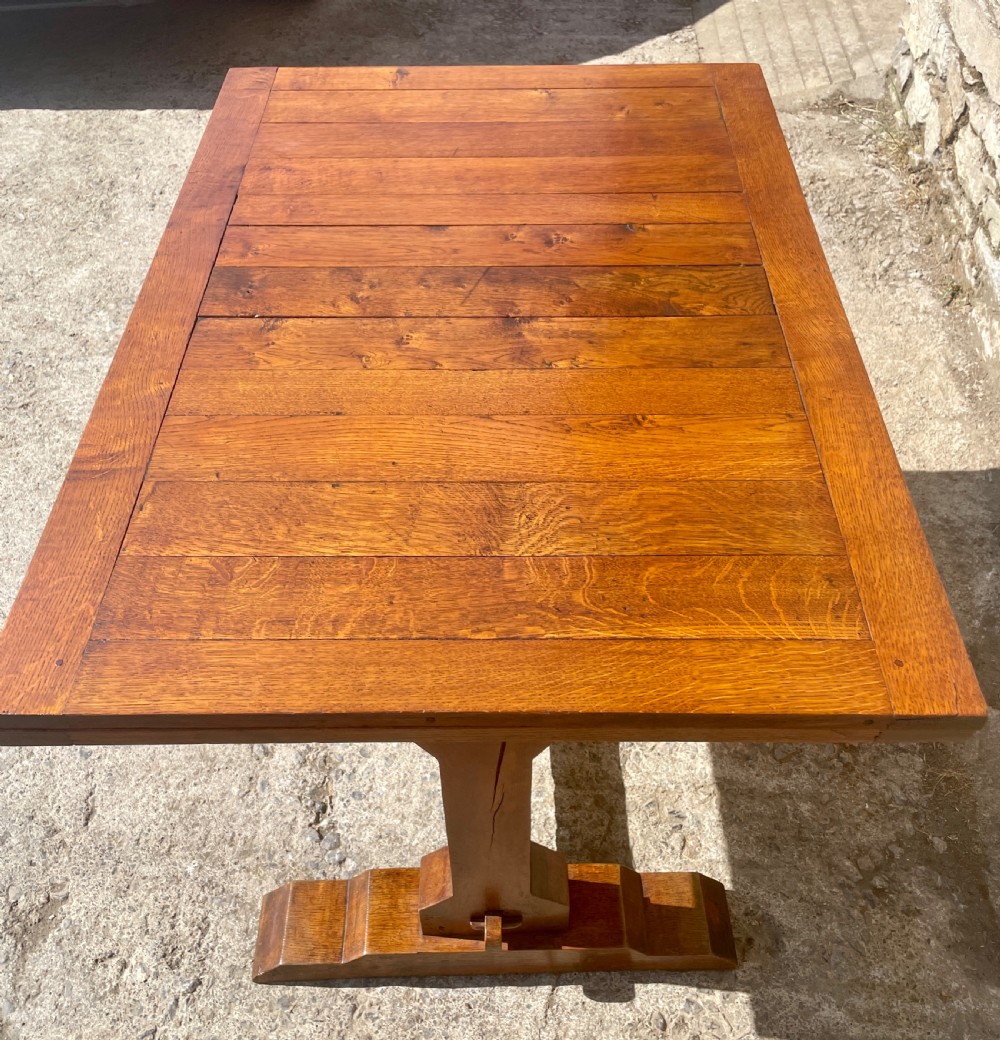 Antique Oak Extendable Draw-Leaf Table View XXII