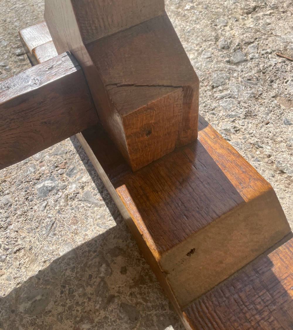 Antique Oak Extendable Draw-Leaf Table View XXIV