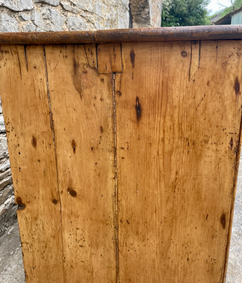 Antique Westcountry Pine Dresser Base View XXVII