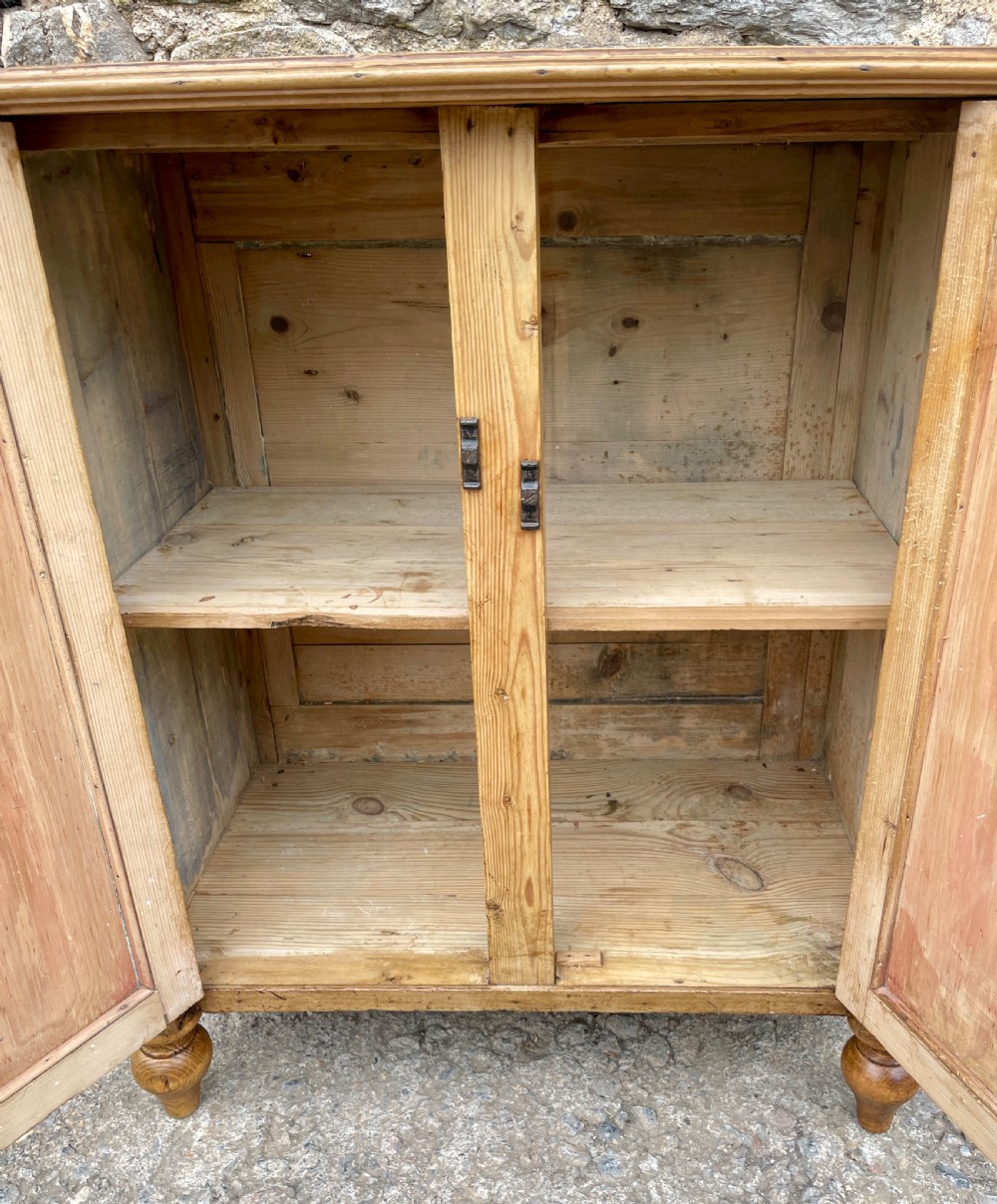 Antique Pine Cupboard View V