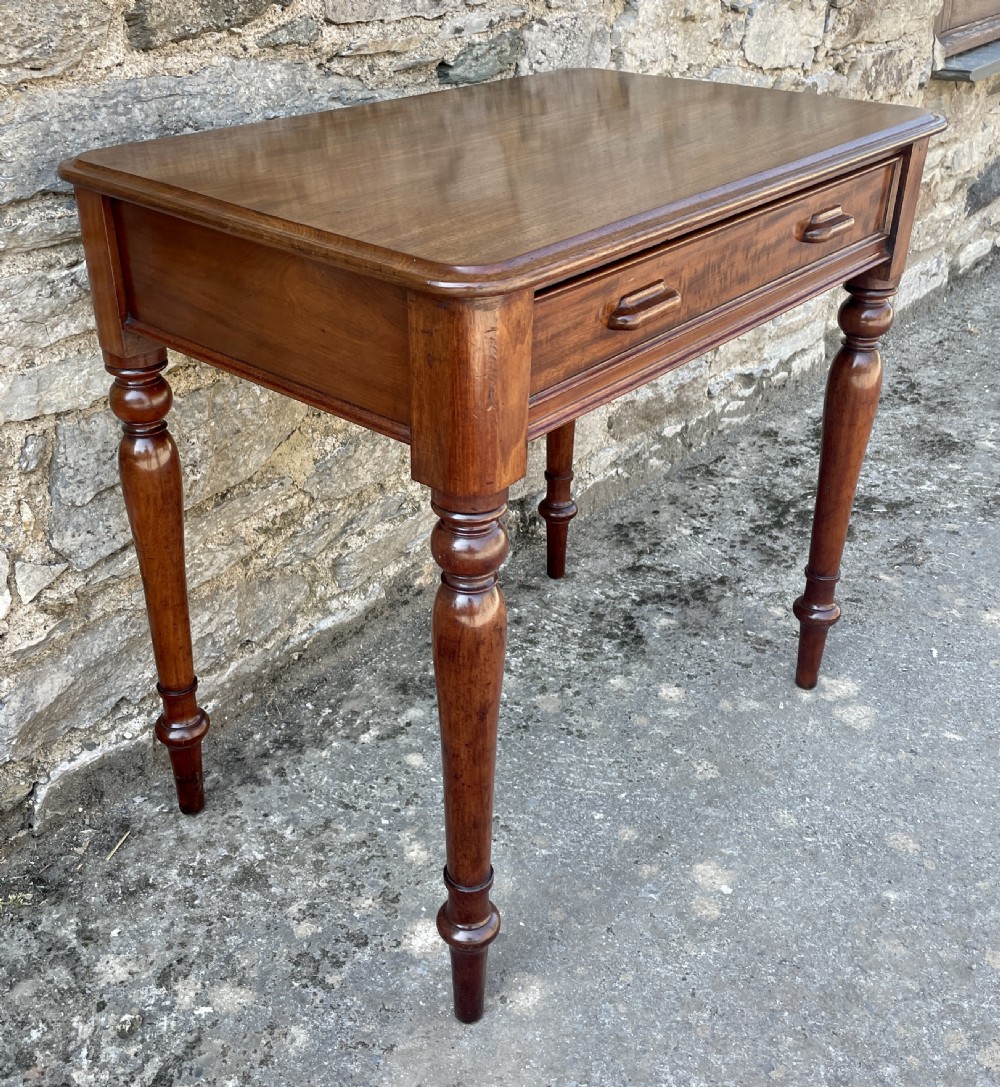 Victorian Mahogany Side Table View IV