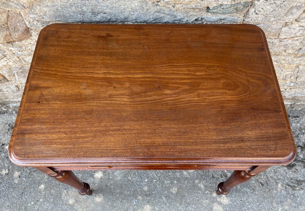 Victorian Mahogany Side Table View IX