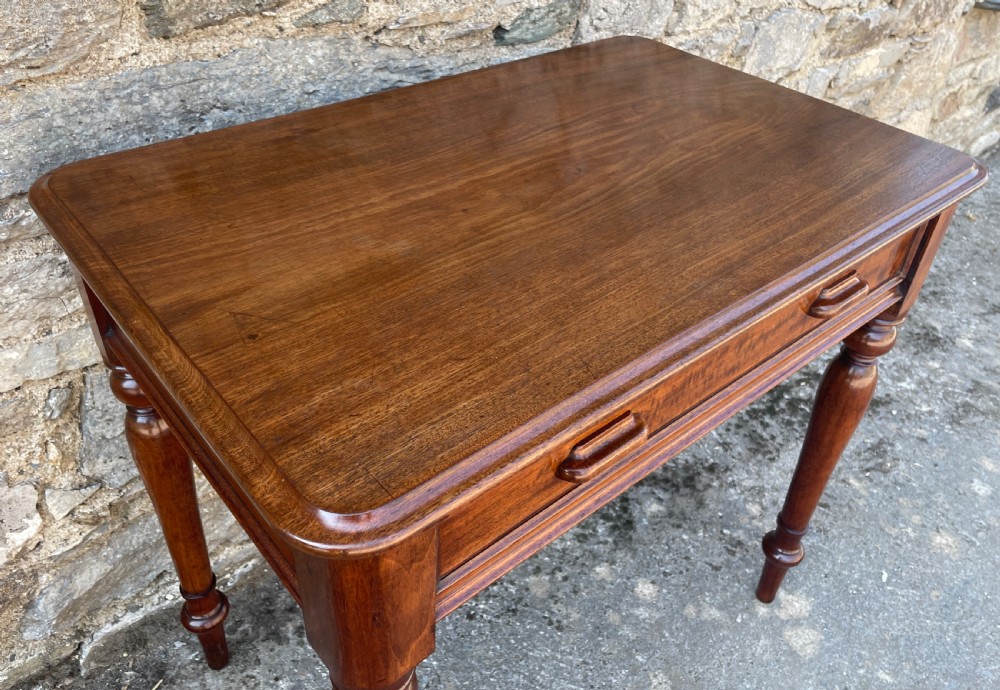 Victorian Mahogany Side Table View XI