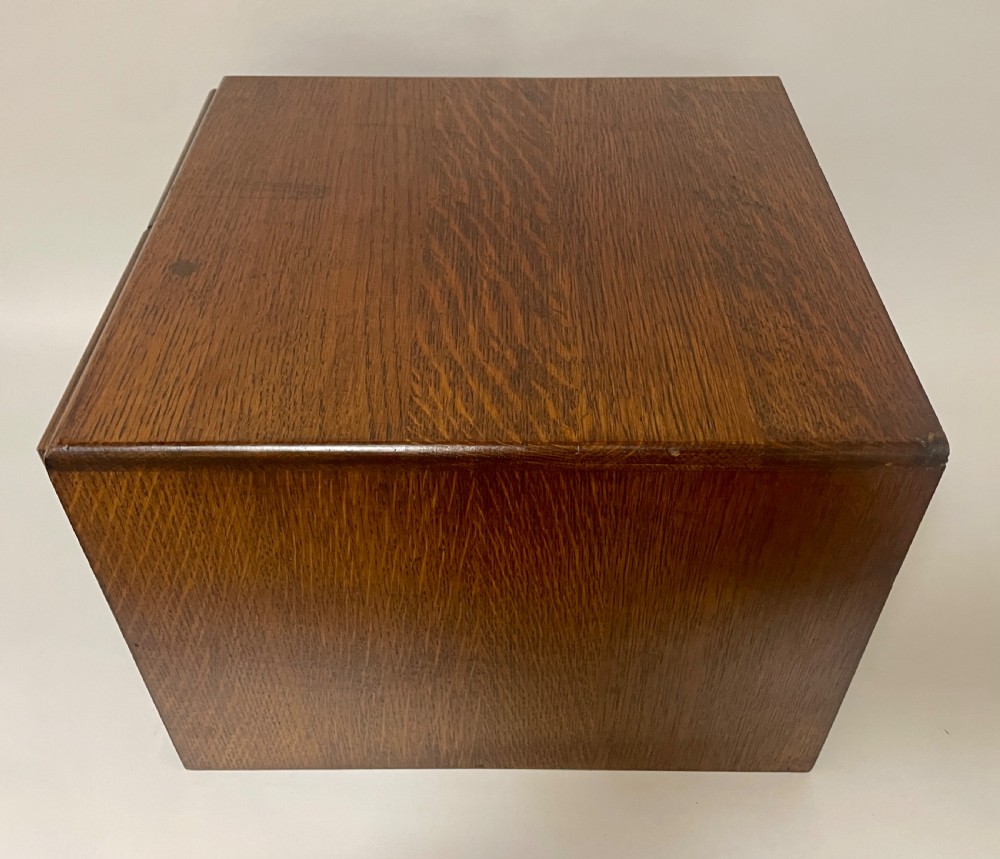 Antique Oak Filing Drawers View VI