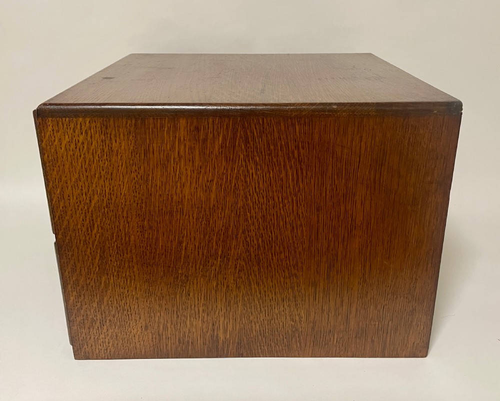 Antique Oak Filing Drawers View VII