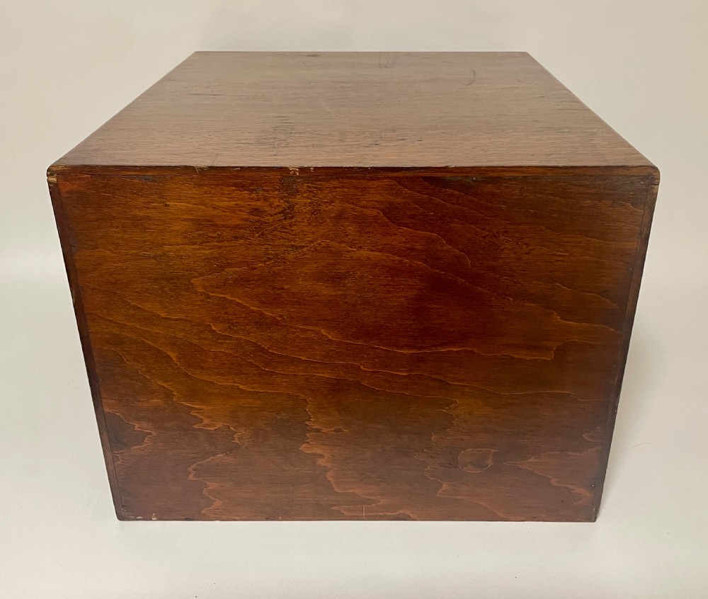 Antique Oak Filing Drawers View X