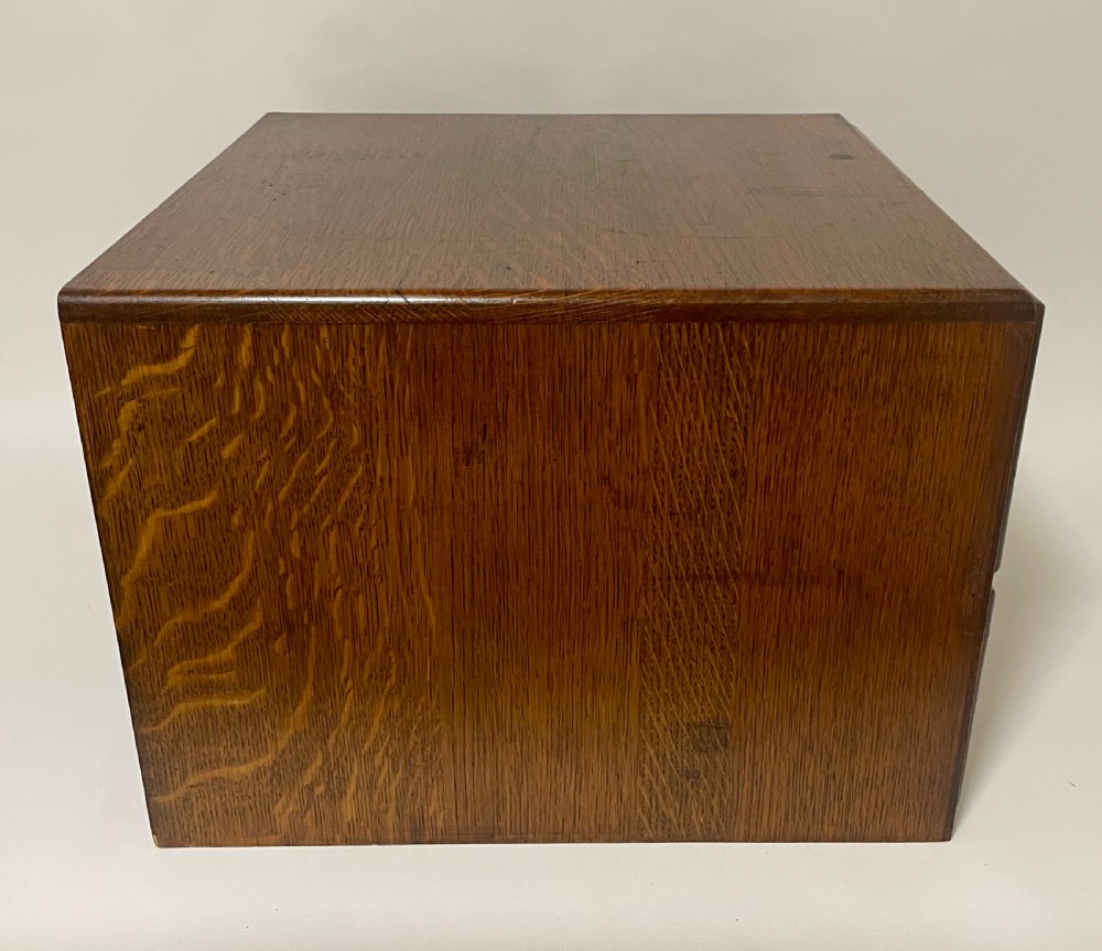 Antique Oak Filing Drawers View XI