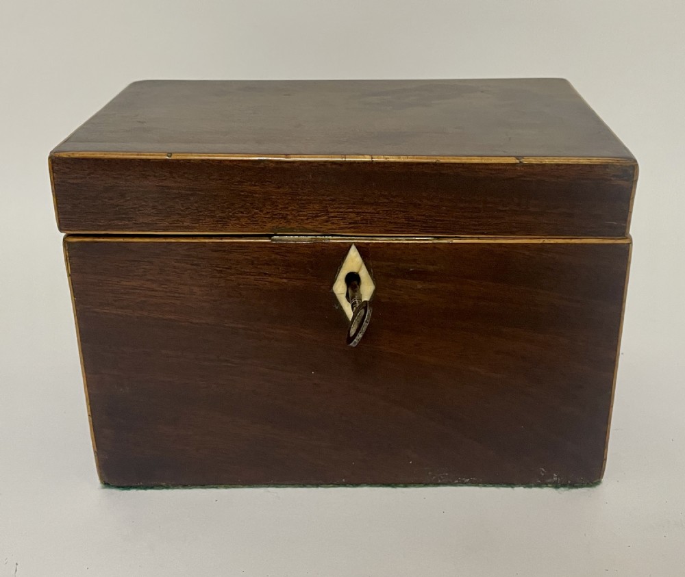 Georgian Mahogany Tea Caddy