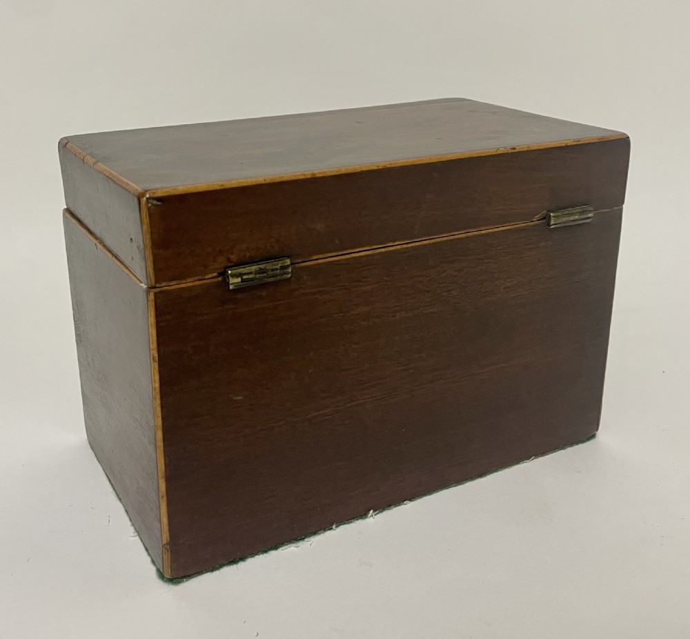 Georgian Mahogany Tea Caddy View V