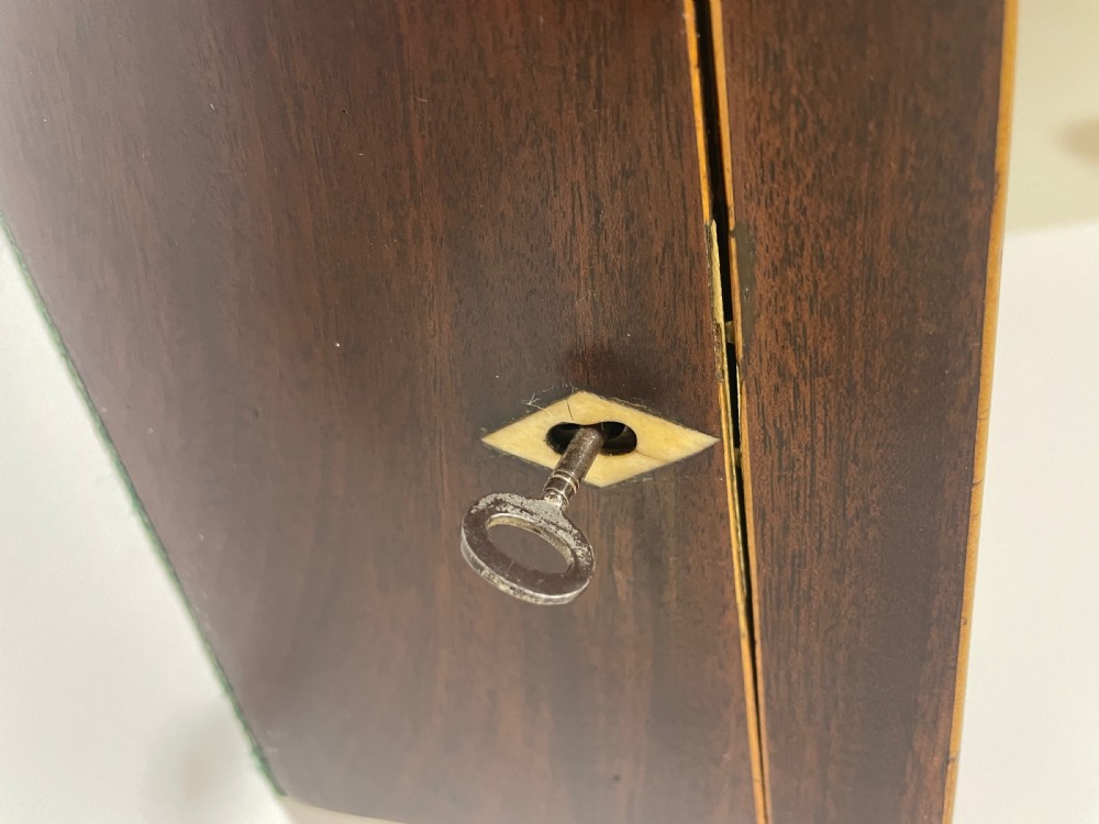 Georgian Mahogany Tea Caddy View X