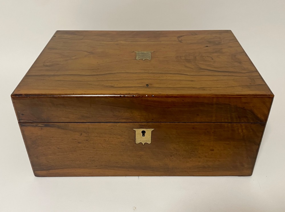 Victorian Walnut Writing Slope View XII