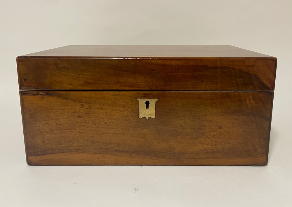 Victorian Walnut Writing Slope View III